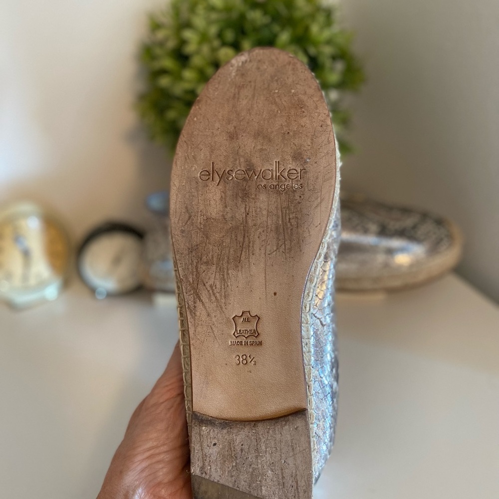 Elyse Walker Espadrilles Python Excellent Conditi… - image 7